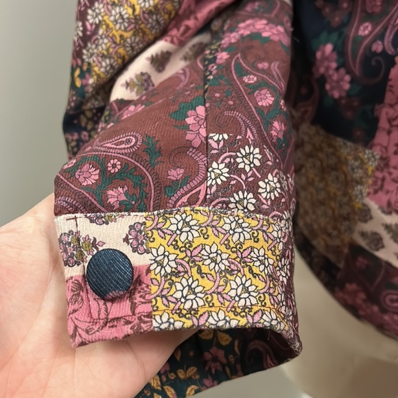 CIDER Ever Changing Patchy Quilted Jacket size XS - Picture 13 of 16